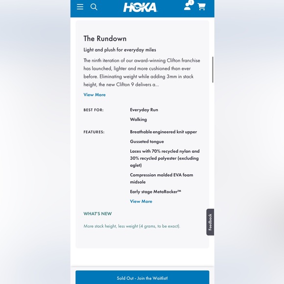 Hoka Clifton 9 - Picture 9 of 9